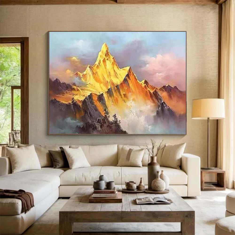 mountain wall art